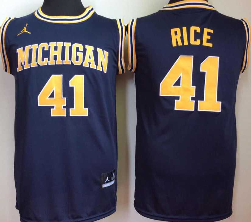 Michigan Wolverines 41 Glen Rice Navy College Basketball Jersey,We sell and wholesale Michigan Wolverines 41 Glen Rice Navy College Basketball Jersey on line form chian!